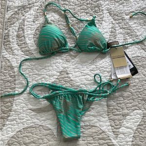 Bikini set. Vix PAULAHERMANNY Small size 2 piece set. Brand New Multi color